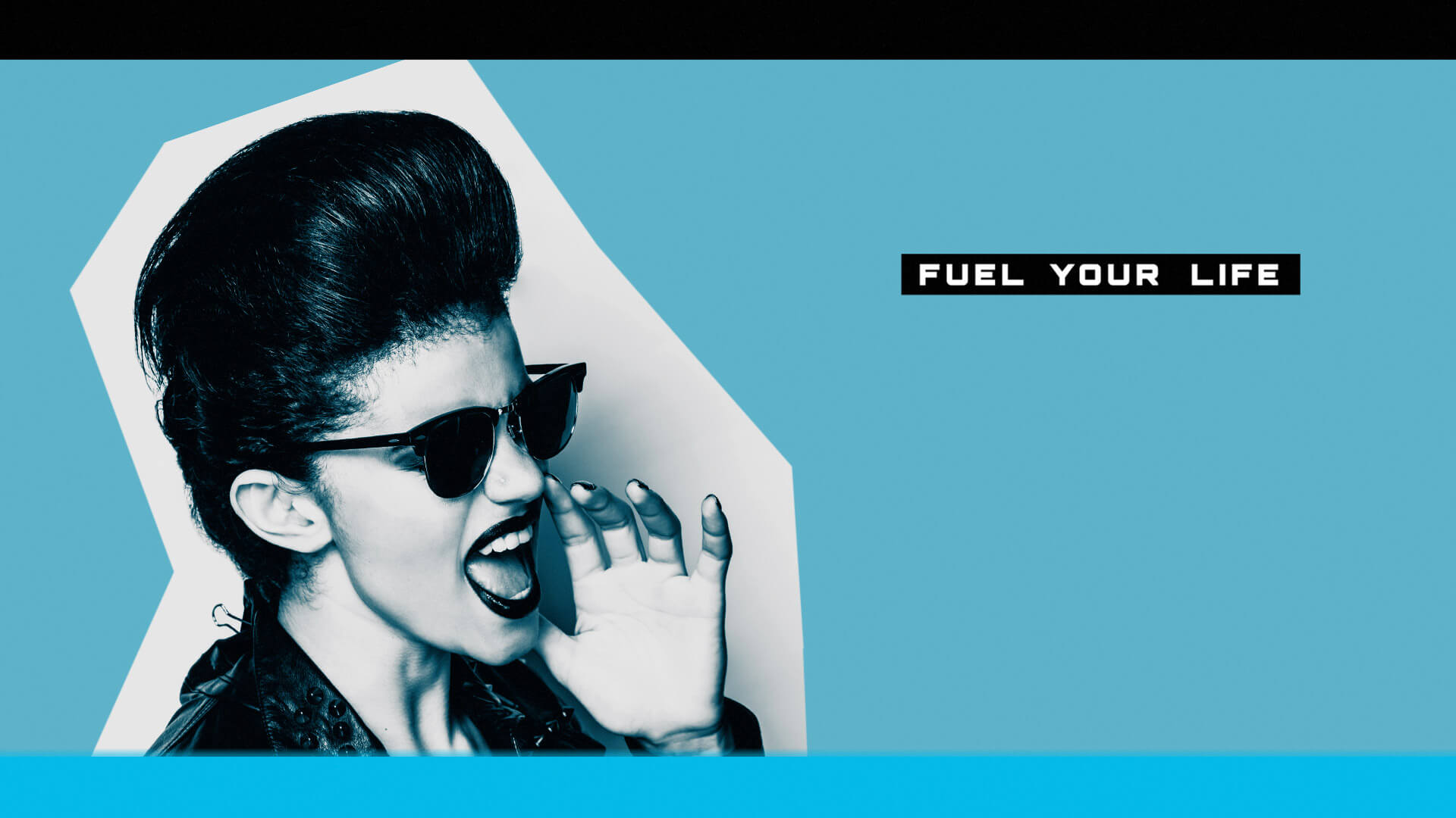 Design Board für Event Promotion FUEL