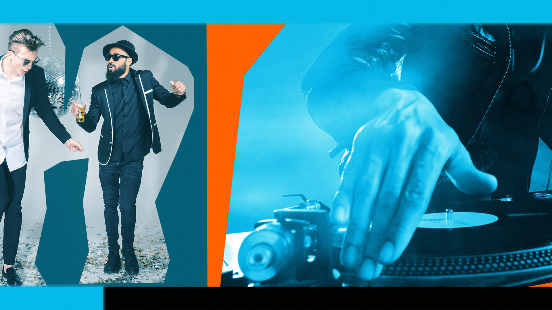 Design Board für Event Promotion FUEL